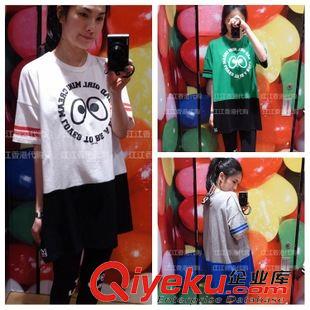 3月 30號新款 香港代購 15夏季新款 女款可愛企鵝圖案純棉圓領(lǐng)短袖女t恤 批發(fā)