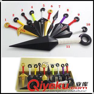 火影忍者 火影忍者四代目苦無COS批發(fā)多款 小支苦無廠家直銷原始圖片3