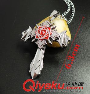 吸血鬼騎士 吸血鬼騎士契約項鏈男款 韓國時尚男士項鏈配飾批發
