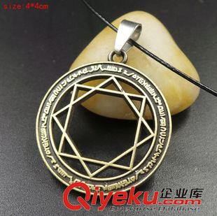 魔笛 日韓潮流霸氣魔笛MAGI羅生門項鏈男款 韓國時尚男士項鏈配飾批發原始圖片3
