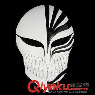 死神 動漫cosplay道具 死神面具黑崎一護(hù)全臉?biāo)郎竦谰?鬼舞步 樹脂面具