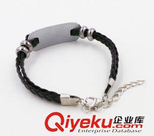死神 動漫編制手鏈黑色 死神標志手環(huán)  YIQ-558原始圖片2