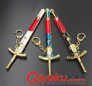 命運 命運之夜亞瑟塞巴石中劍 誓約勝利之劍 FATE 帶鞘刀扣長17cm原始圖片2
