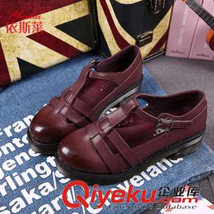 4月第四期新品 2015春秋甜美日系小皮鞋英倫學(xué)院風(fēng)復(fù)古牛津中跟搭扣單鞋女學(xué)生