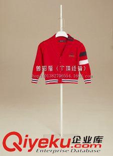 外套 風(fēng)衣 夾克 新品C家外貿(mào)童裝男孩女孩長袖開衫毛衣 兒童針織衫多色單排扣外原始圖片2