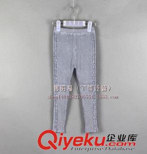 褲子 新款上市花邊兒童連褲襪 兒童打底褲 秋冬女童純色打底毛褲直批