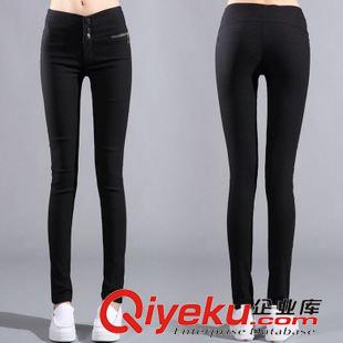 第八期 中腰外穿常規打底褲女修身顯瘦長褲15秋季新品大碼彈力小腳鉛筆褲