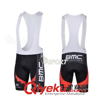 短下裝 2015年車隊版新款BMC黑紅 騎行服短褲   公路自行車服夏季原始圖片2