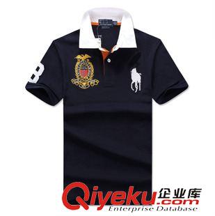 夏季主推款 2015新品夏季熱賣外貿出口現貨批發男式短袖翻領t恤純棉polo衫潮原始圖片2