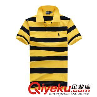 長期加單款 新款外貿原單品牌男裝批發翻領polo衫男士條紋短袖T恤一件代發原始圖片2