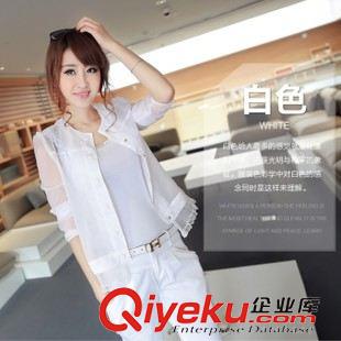 2015夏季新款防曬服 新品防紫外線防曬衣長袖透明zp防曬服開衫超薄外套披肩女空調(diào)衫原始圖片2