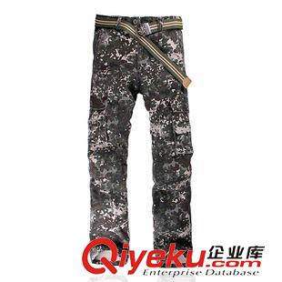 迷彩軍工裝（男女） 2015男士休閑多口袋戶外迷彩軍裝褲特種兵工裝長(zhǎng)褲男批發(fā)招代理原始圖片2