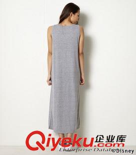 原單區(qū) 15新款日本原單 Avanlily 印花卡通米奇彈力棉無(wú)袖女式連衣裙