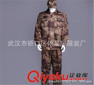 迷彩服系列 戶外軍迷荒漠迷彩服套裝男特種兵野戰(zhàn)服 多口袋作訓服 耐磨原始圖片2