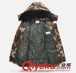 大衣風(fēng)衣棉襖系列 軍訓(xùn)消防迷彩棉衣海洋作訓(xùn)大衣 荒漠防寒大衣  配發(fā)武#zp棉襖原始圖片2