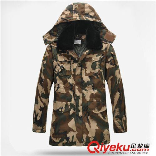 大衣風(fēng)衣棉襖系列 軍訓(xùn)消防迷彩棉衣海洋作訓(xùn)大衣 荒漠防寒大衣  配發(fā)武#zp棉襖原始圖片3