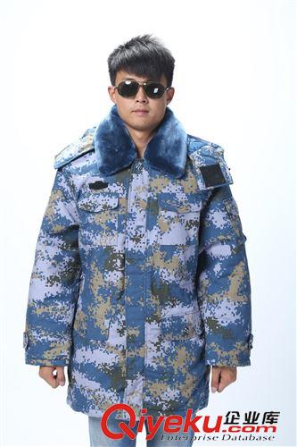 大衣風(fēng)衣棉襖系列 軍訓(xùn)海洋作訓(xùn)大衣 荒漠防寒大衣 消防迷彩棉衣 配發(fā)武#zp棉襖原始圖片3