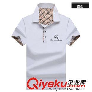 男式短袖POLO衫 2015新品polo男士 領(lǐng)子多色男短袖T恤男式polo衫男裝體恤