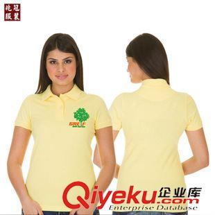 女式短袖POLO衫 2015夏韓版女裝翻領(lǐng)百搭女polo  純色女式短袖T恤衫 廠家直銷