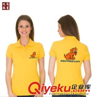 女式短袖POLO衫 2015夏韓版女裝翻領(lǐng)百搭女polo  純色女式短袖T恤衫 廠家直銷