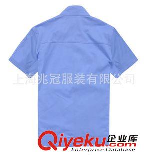 工作服 滬廠家勞保工作服 定做春夏工程服職業(yè)裝 廠服訂做 工作服套裝原始圖片2