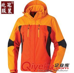 沖鋒衣 戶外服 加絨沖鋒衣 男保暖服 防風衣 來圖廠家直銷定做原始圖片3