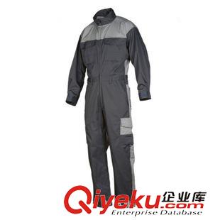 連體服 廠家定做 滌棉汽車美容連體工作服 工裝制服套裝短袖 薄款工作服