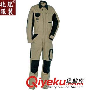 連體服 沙卡連體工作服 汽車機(jī)修連體工作服 工廠車間電工焊工工服 定做