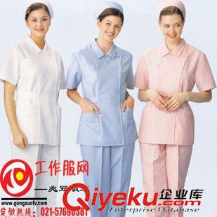大褂 上海定做短袖白大褂 訂做理發(fā)店夏季制服 耐洗kj外貿白工衣廠家原始圖片2