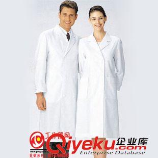 大褂 上海定做短袖白大褂 訂做理發(fā)店夏季制服 耐洗kj外貿白工衣廠家原始圖片3