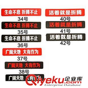 其他户外产品 精品户外运动长条臂章 户外对抗运动臂章 外国常用标志徽章