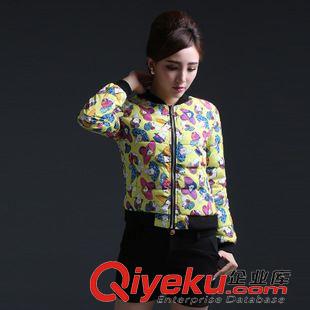 未分類(lèi) 歐美2015女裝秋冬季新款棒球服保暖羽絨棉服輕薄柔軟時(shí)尚棉衣外套原始圖片2