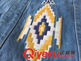 9.12~ 日本官網同步款  精美刺繡水洗牛仔單肩包