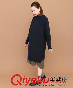 9.10~ 日本官網(wǎng)同步款 kbf混合織法毛衣針織連衣裙原始圖片3