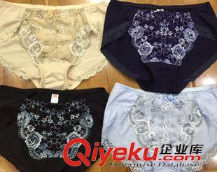 8.8~ 出口日本 原單 精美刺繡花朵彈力好面料女士內(nèi)褲