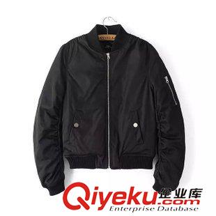 女士外套 歐美dp 寬松立領(lǐng)夾克棒球服短棉衣外套女棉服薄棉襖女上衣原始圖片3