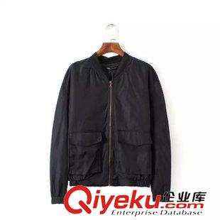 女士外套 歐美dp秋季新款女  后背老鷹刺繡夾克棒球服外套男女款情侶外套原始圖片3