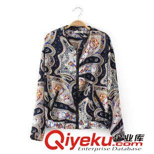 女士外套 歐美dp秋季新款女  后背老鷹刺繡夾克棒球服外套男女款情侶外套