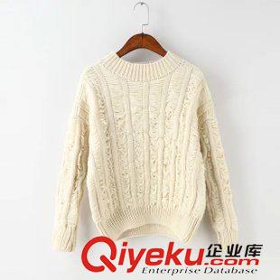 7-8號新款 秋冬款女 外貿(mào)訂單貨橫流蘇半高領(lǐng)針織毛衣女寬松上衣原始圖片2