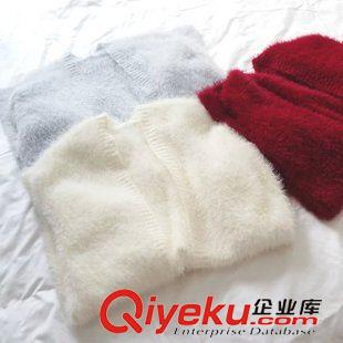 29-30號(hào)新款 韓國(guó)小清新七分袖顯瘦條紋破洞針織毛衣女 寬松套頭毛衣女上衣