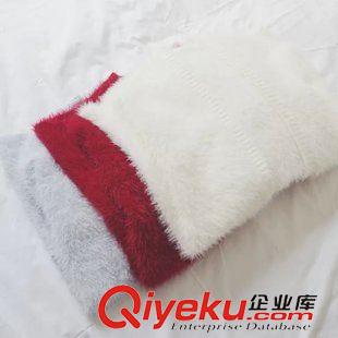 29-30號(hào)新款 秋冬爆款女 gd柔滑長(zhǎng)貂絨無(wú)扣針織開衫中長(zhǎng)款水貂絨外套原始圖片3