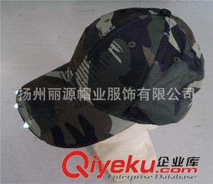 棒球帽 廠家批發(fā)定做全棉迷彩印花LED棒球帽子發(fā)光帽子照明帽子釣魚(yú)帽子原始圖片2
