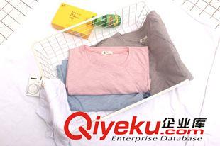 2015-08-31 2015秋季韓版棉質(zhì)彈力毛圈高飛狗卡通印花條紋長袖套頭T恤