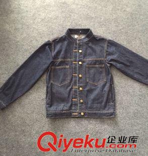2015-08-31 2015秋季韓版刺繡貼布字母徽章破洞復(fù)古長袖牛仔外套
