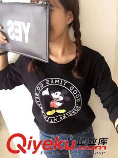 2015-08-29 2015秋季日版米奇圓圈英文卡通印花Mou*s*y官網(wǎng)同款長(zhǎng)袖套頭衛(wèi)衣原始圖片3