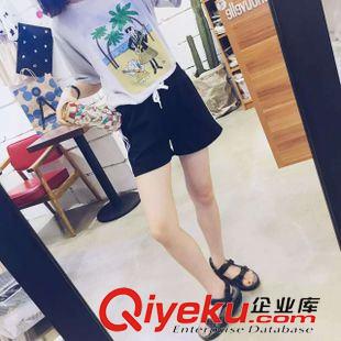 2015-06-12 2015夏季韓版沙灘大海椰樹吉他卡通印花冰絲竹節(jié)短袖圓領女T恤