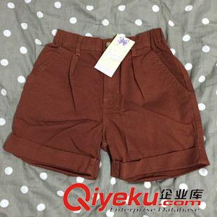 2015-03-21 日單2015夏日系休閑百搭斜插口袋工裝褲短褲多袋休閑裝熱褲