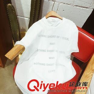 春夏季 2015夏季韓國東大門波點七分袖襯衫連衣裙寬松舒適百褶裙韓版女