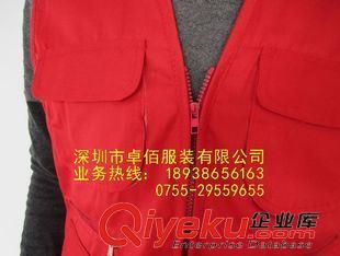 馬甲 批發多袋圓角馬甲定制純色工程工廠廠服原始圖片3