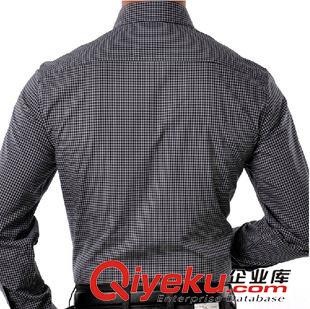 男裝長袖襯衣 【深圳廠家專業訂做】春秋新款男士商務休閑襯衣原始圖片2